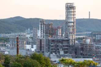 The Shell ethane cracker plant in Beaver County was fined $10 million for air quality violations in May 2023. Credit: Mark Dixon/CC BY 2.0 Deed