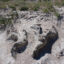 Two Masked Boobies that died along the beach of Bedout Island are seen in July 2023, three months after Cyclone Ilsa. Credit: Andrew Fidler/Adrift Lab