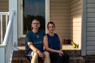 Michael and Mindy McClung said they regret building a home in Marion County with the hope that public water would soon be installed. Well over a decade later, they're still waiting. Credit: Lee Hedgepeth/Inside Climate News