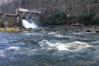 Ela Dam in Whittier, North Carolina. Credit: Erin McCombs