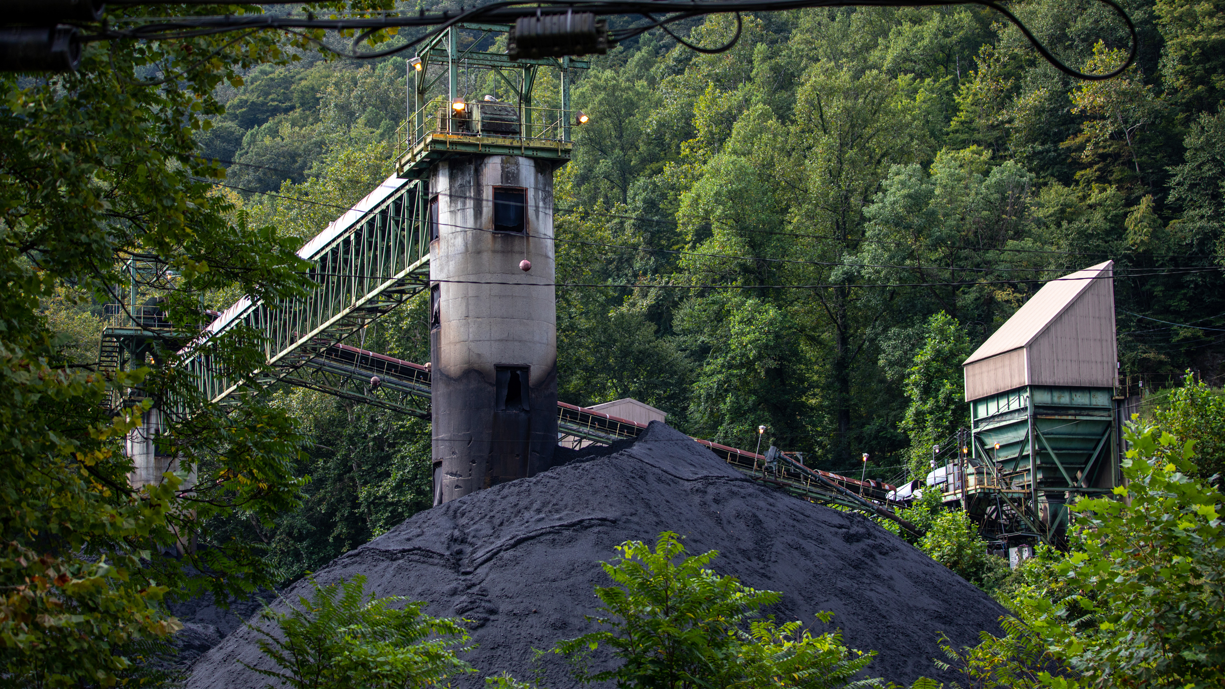 An inactive coal mine is viewed in August 2022 near Baileysville, West Virginia. Credit: Robert Nickelsberg/Getty Images