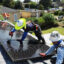 GRID Alternatives employees install no-cost solar panels on the rooftop of a low-income household on Oct. 19, 2023 in Pomona, Calif. Credit: Mario Tama/Getty Images