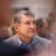 Sen. Joe Manchin waits to be introduced during an event at Saint Anselm College on Jan. 12, 2024 in Manchester, New Hampshire. Credit: Scott Eisen/Getty Images