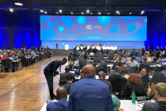 Delegates from countries around the world meet on June 3 at the annual climate conference in Bonn, Germany in preparation for COP29. Credit: Christoph Driessen/picture alliance via Getty Images