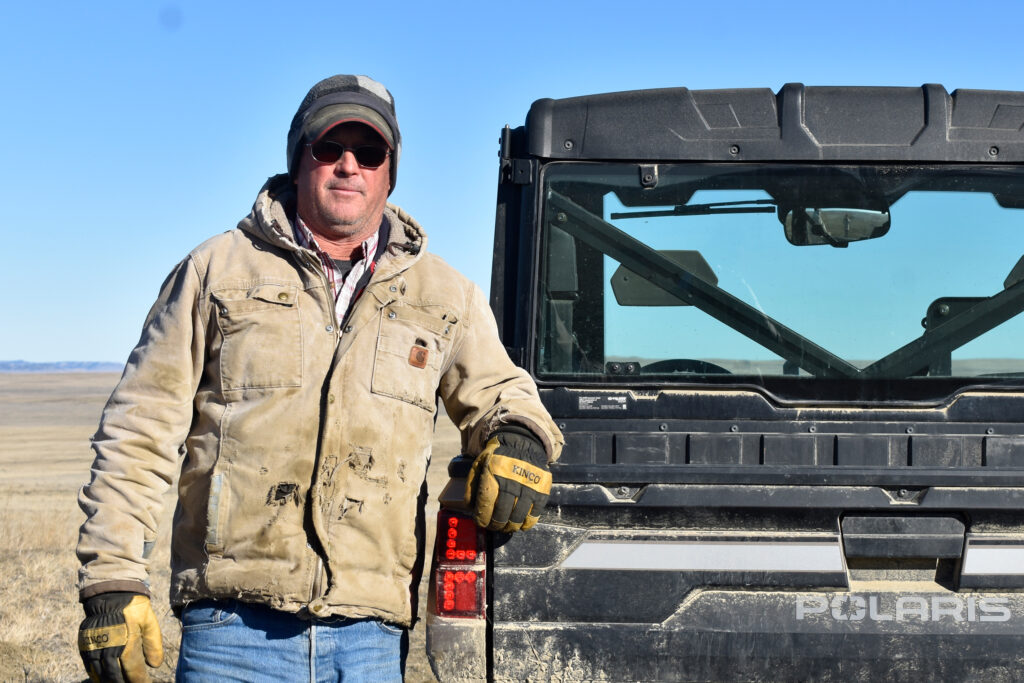 Mike Hansen leases 4,000 acres of land from the Bureau of Land Management within the southern side of the Snowy River project boundaries. Credit: Najifa Farhat/Inside Climate News